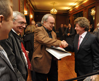 Réception à Nîmes du Prix Jean-Carrière 2010