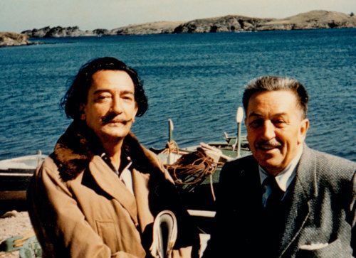 Dalí y Walt Disney