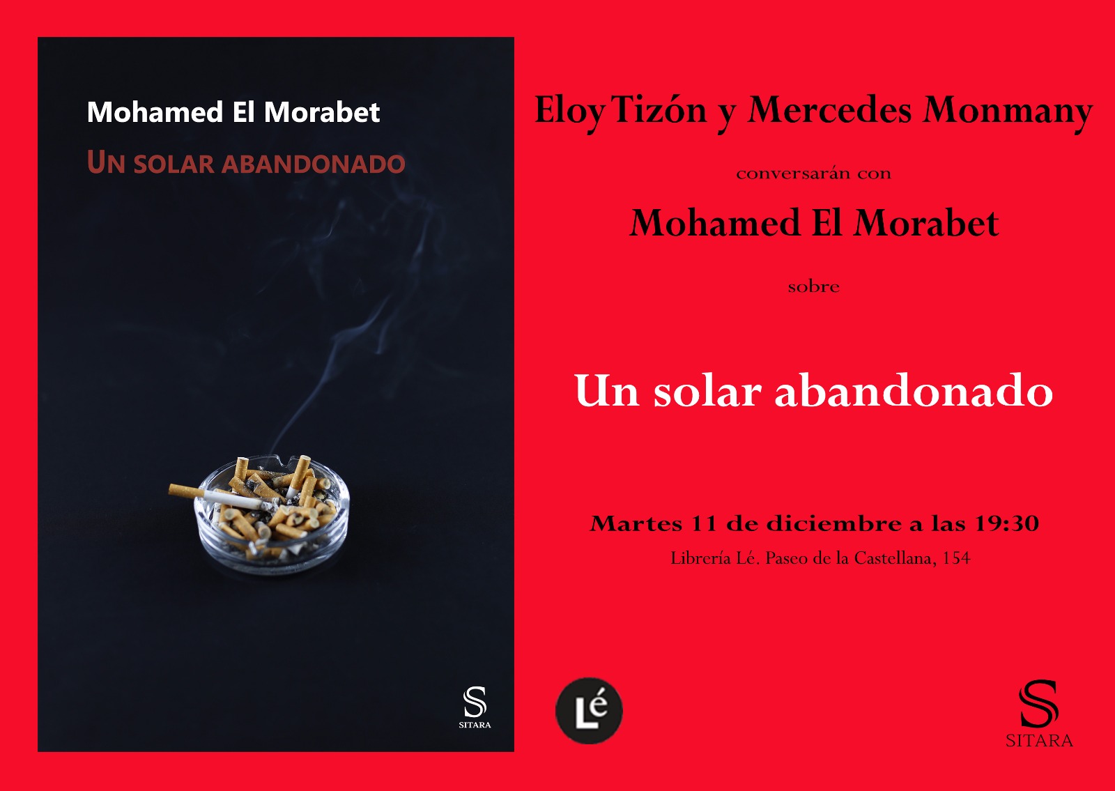 Presentación de Un solar abandonado, de Mohamed El Morabet