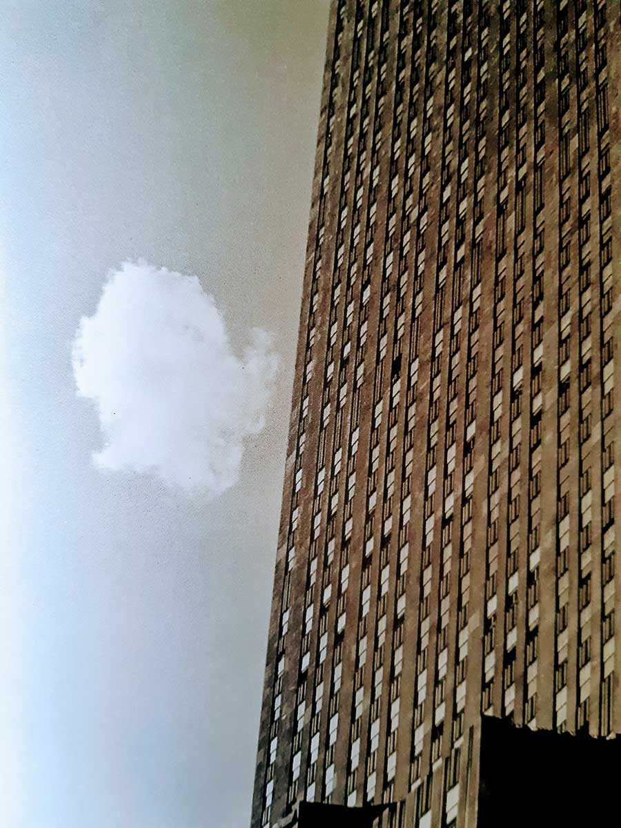 Nube perdida, Nueva York (André Kertesz)