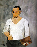 Pablo Picasso, Autoretrat amb paleta
