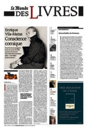 Especial Le Monde Livres, 18 nov. 2011