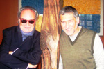 Con Enrique Prochazka. Lima 8 julio 2010