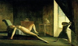 La chambre. Balthus, 1954