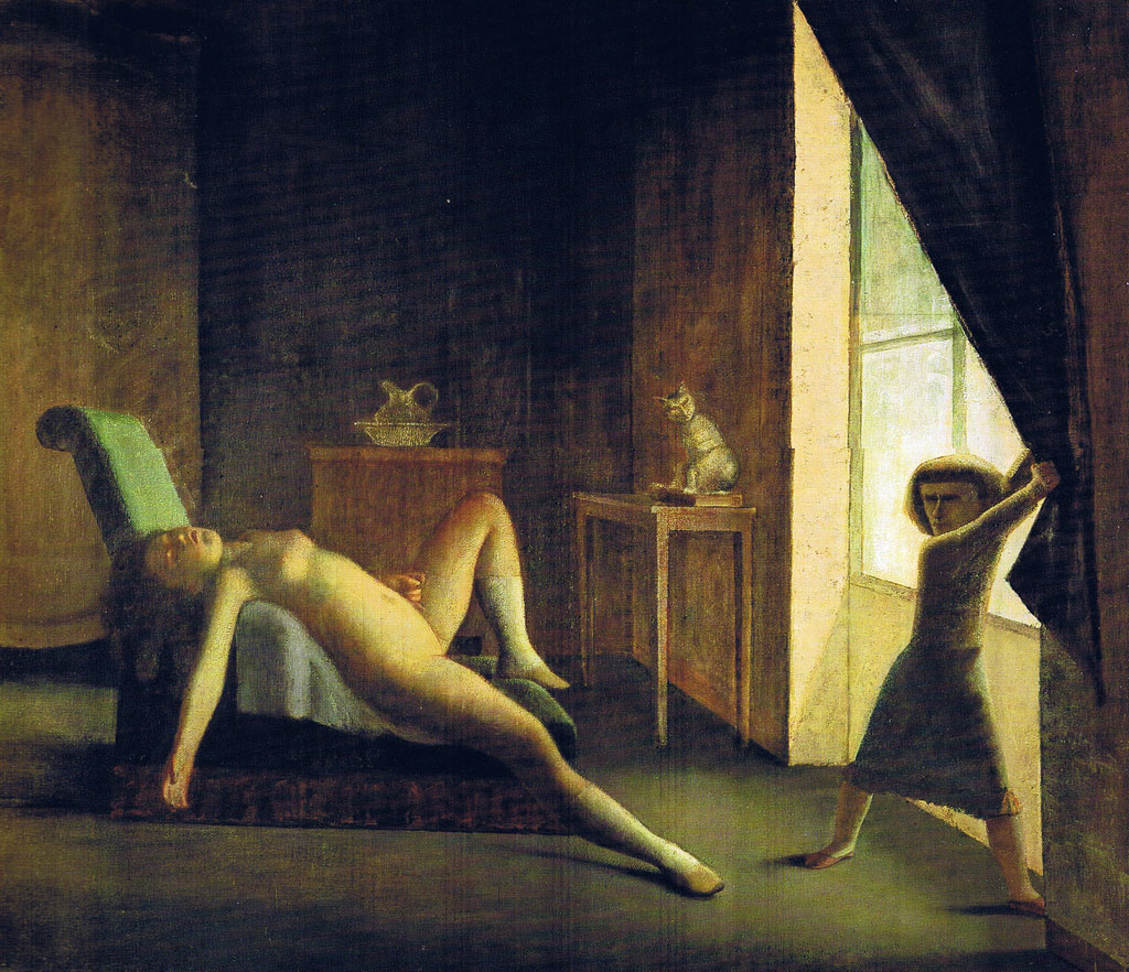 La chambre. Balthus, 1954