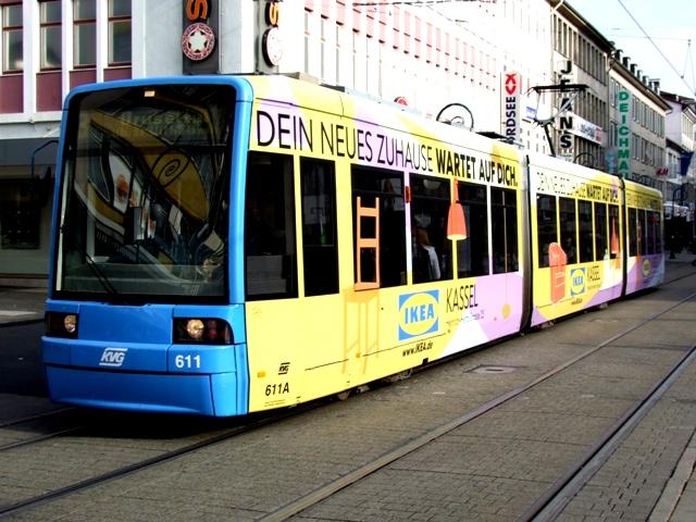 8k Tram al chino de Kassel