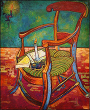 Vincent Van Gogh - La silla de Gauguin