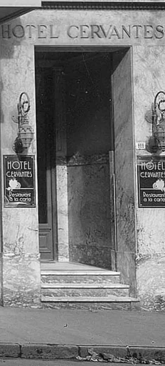 Hotel Cervantes, Montevideo, años 70
