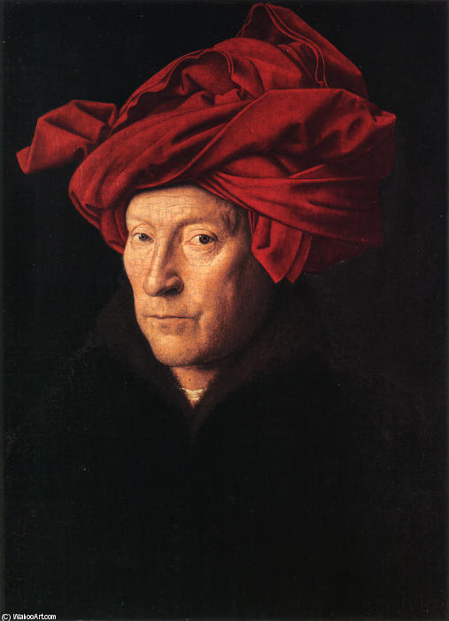 Jan Van Eyck, A Man in a Turban