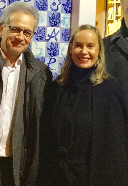 José Luis Pardo y Cris Oñoro José Luis Pardo y Cris Oñoro